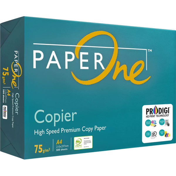 A4 75GMS PAPERONE WHITE PAPER-500'S / PAPERONE / PAPER ONE / 75GMS / PHOTOSTAT PAPER / WHITE PAPER