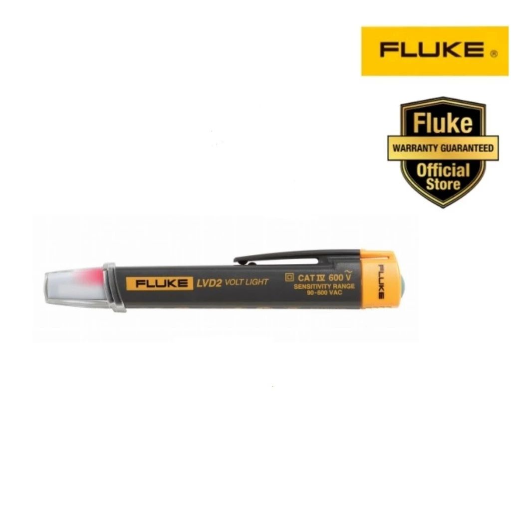 Fluke LVD2 Non-Contact Voltage Tester with flashlight