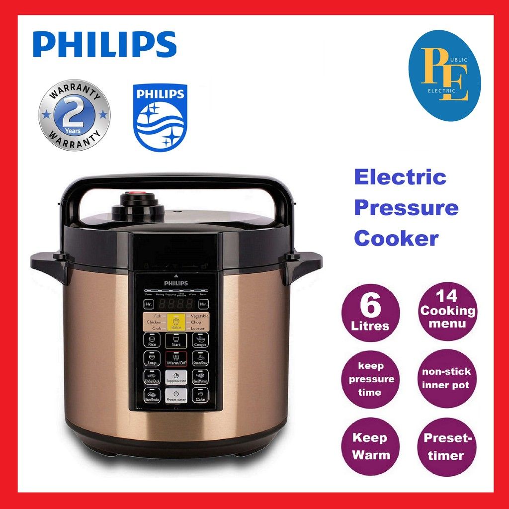 Philips *Philips Computerized Electric Pressure Cooker HD2139 | HD2139/60