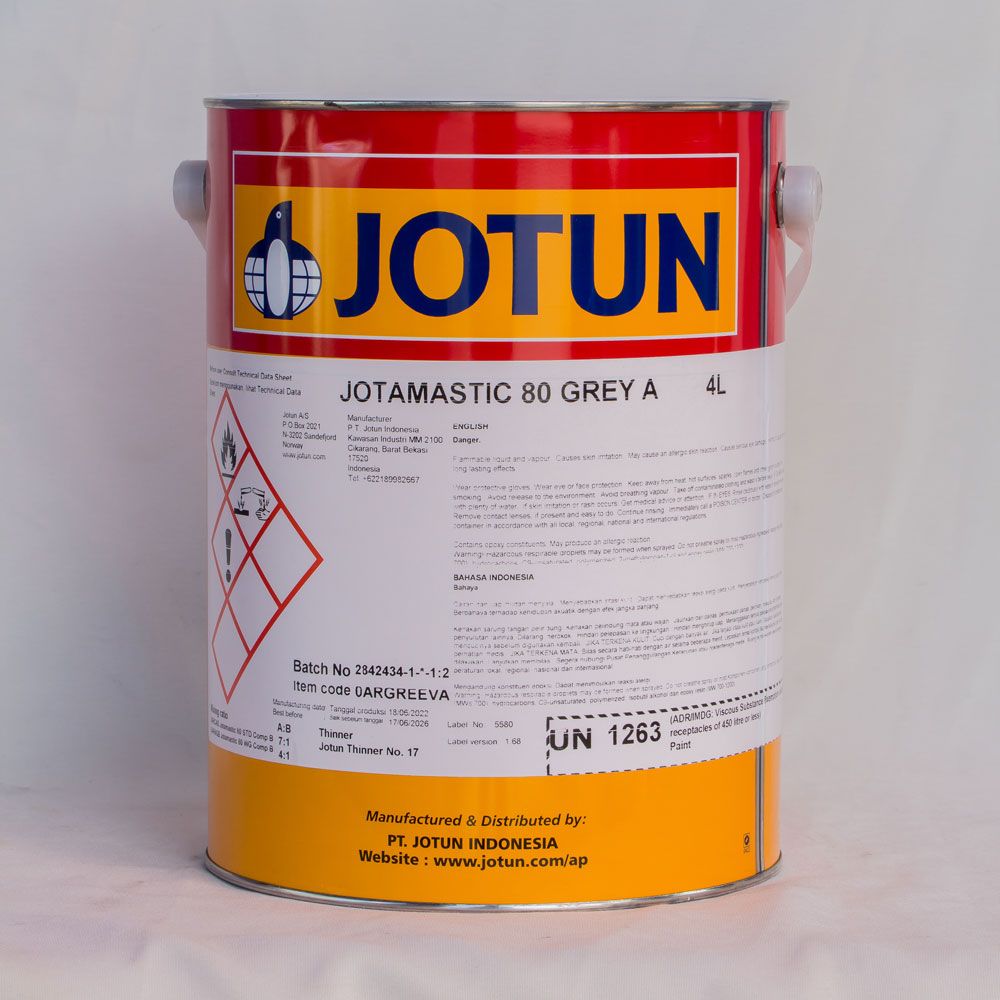 JOTUN JOTAMASTIC 80 - GREY (PART A & B)