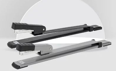 Deli Long Arm Stapler .Staple (Not Included) Paper Staples Office Supplies