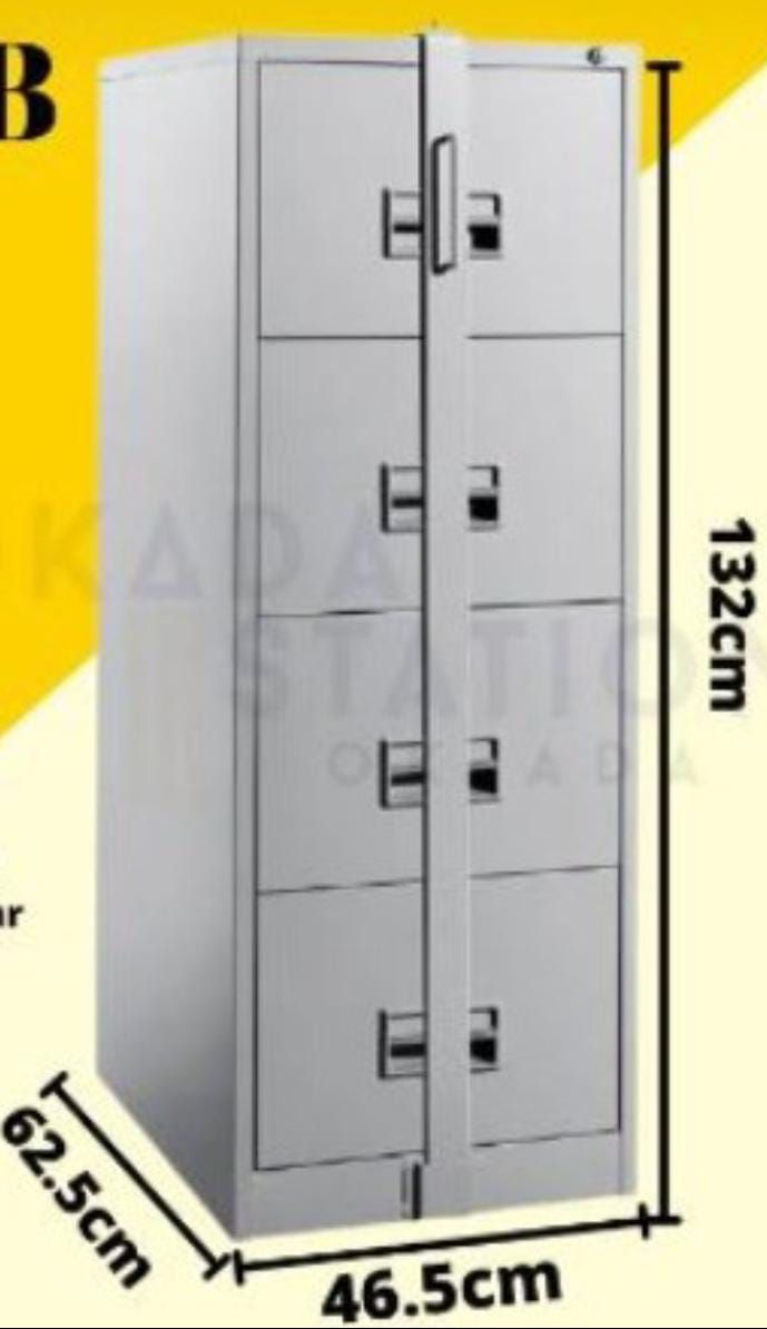 4 Drawer Filing Cabinet [Locking Bar]