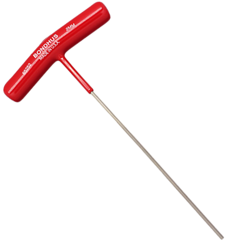 BONDHUS 6" Length Chrome T-Handle Set