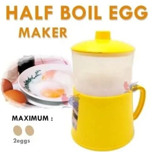 Half boiled egg steamer