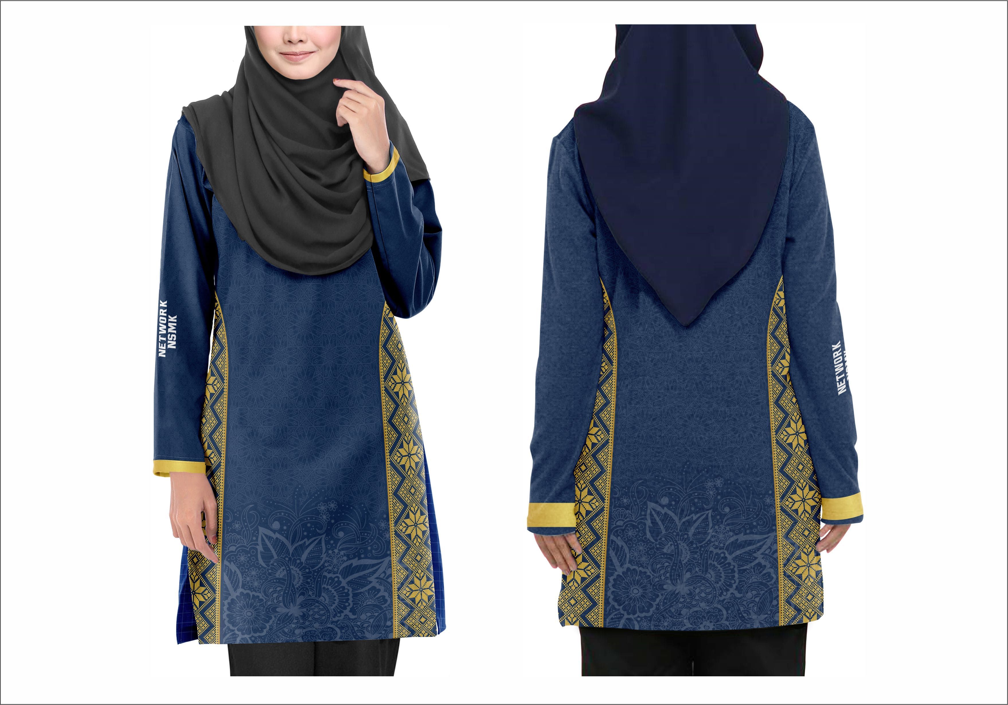 T-SHIRT SUBLIMATION MUSLIMAH ROUND NECK