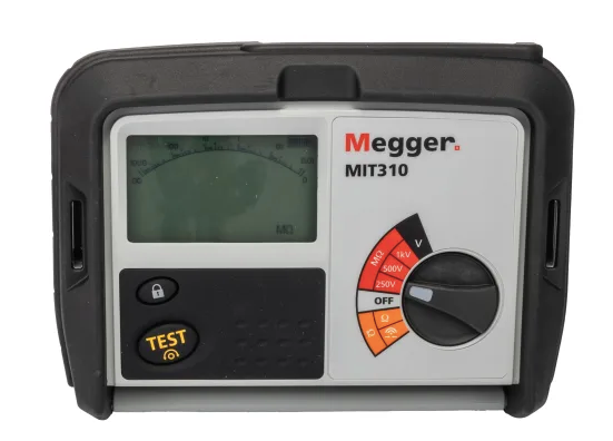 Megger MIT310 Insulation & Continuity Tester, 250 V Min, 1000 V Max CAT III