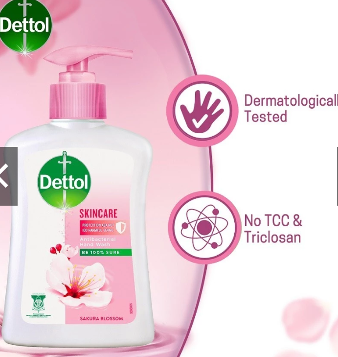 QP DETTOL HAND WASH 500G SAKURA