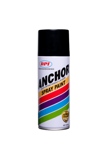 ANCHOR SPRAY [29] FLAT BLACK 400ML