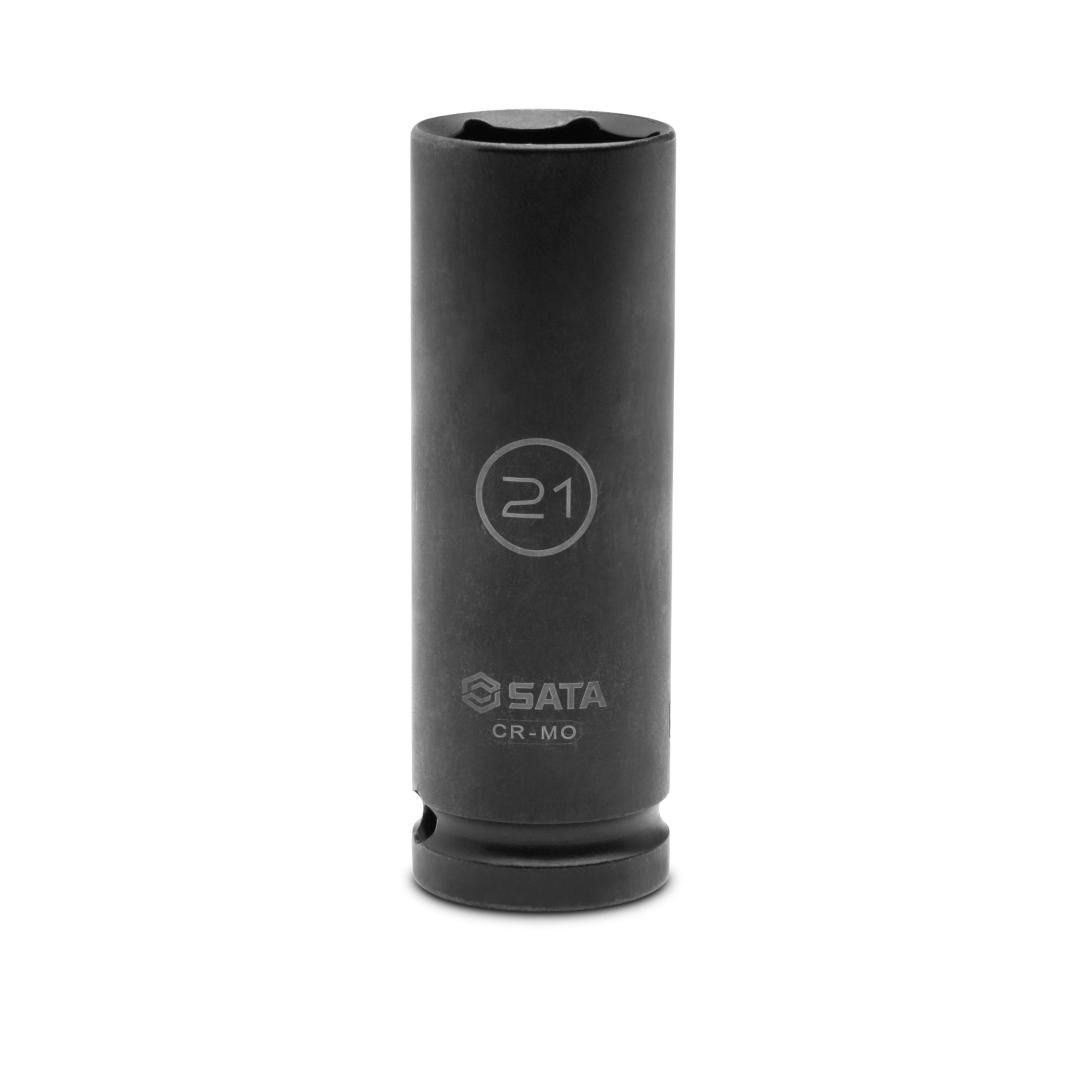 Sata 1/2” DR 6PT THIN WALL DEEP IMPACT SOCKET 21MM