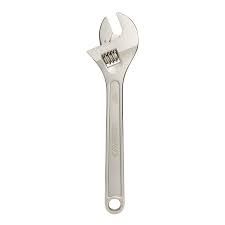 QP 10" Iron Bull Chrome Adjustable Wrench