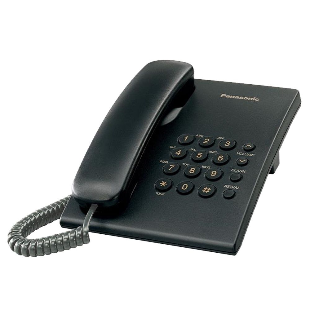 PANASONIC Corded Phone KX-TS500-black
