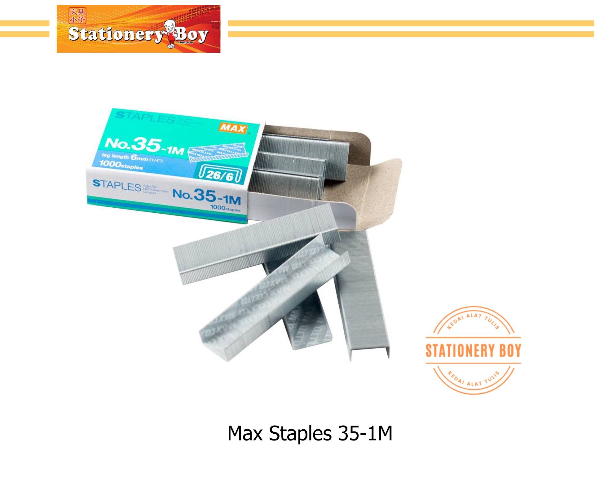 MAX 35-1M Staples / Dawai Kokot