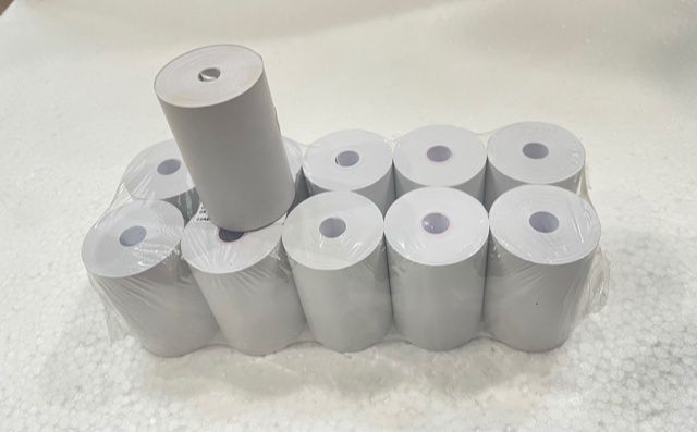 THERMAL PAPER ROLL - 57 x 40 x 10MM - 200ROLLS/ CTN, 1PKT-10ROLLS