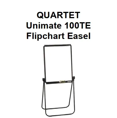 Genuine Malaysia Quartet Warranty - QUARTET Unimate 100TE Flipchart Easel 100TEBM