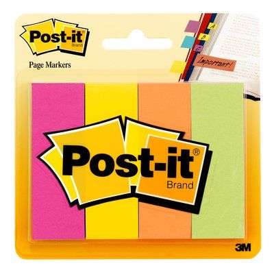 3M Pagemarkers 15X50mm-45sx4Pad 670-4AN