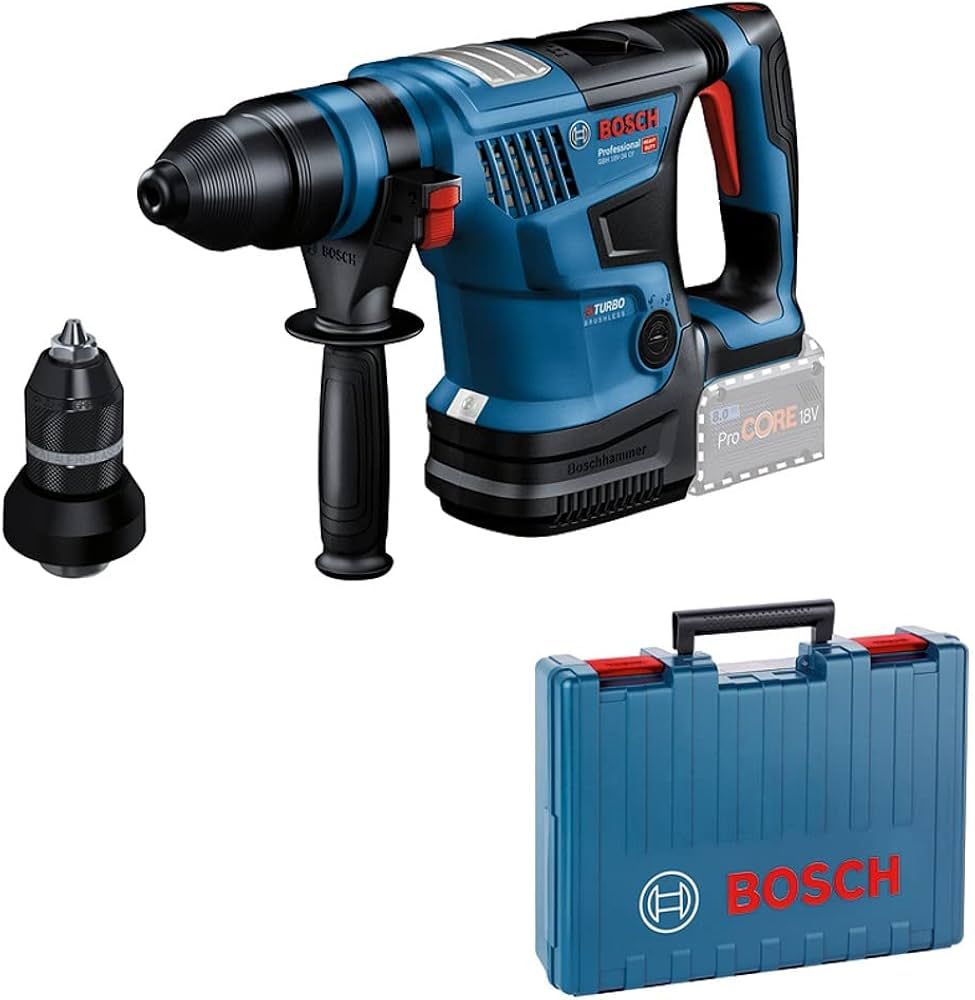 BOSCH GBH 18V34 CF  CORDLESS ROTARY HAMMER WITH  BATTERY & CHARGER