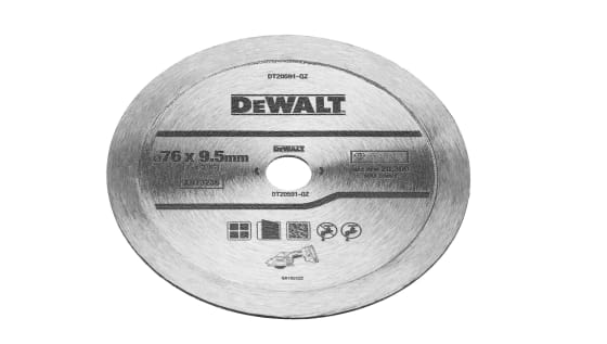 Dewalt 76mm Diamond Continous Tile Blade