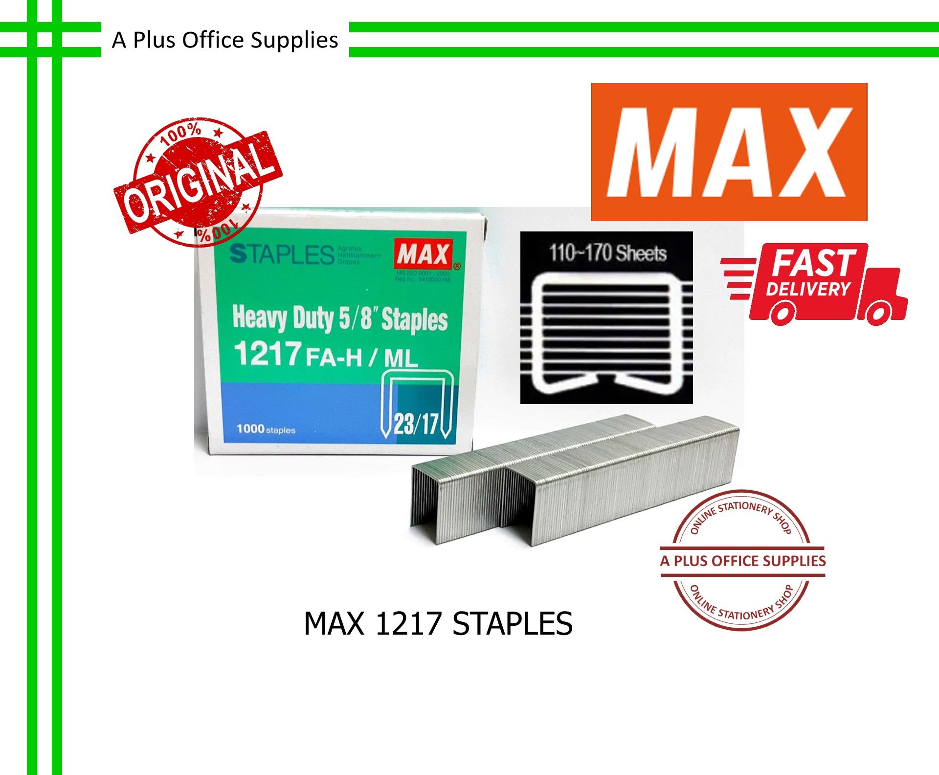 MAX 1217 Staples / Dawai Kokot