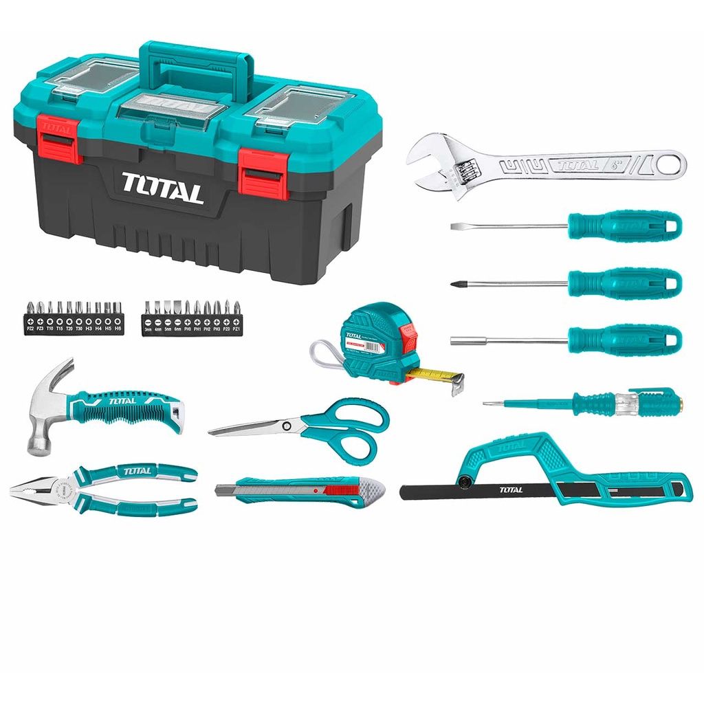 TOTAL hand tools set (32 pieces)