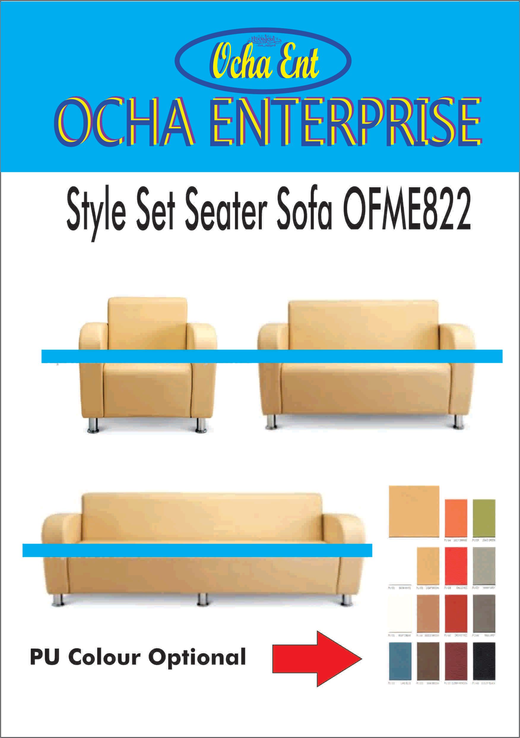 Style Set Seater Sofa OFME822