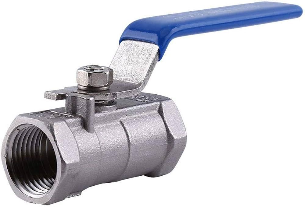 Stainless Steel Ball Valve/ SS 304 1pc Ball Valve/ Female BSPT /1/2" - 1-1/2"