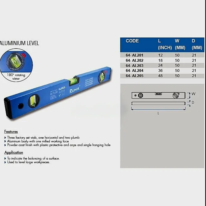 REMAX ALUMINIUM LEVEL