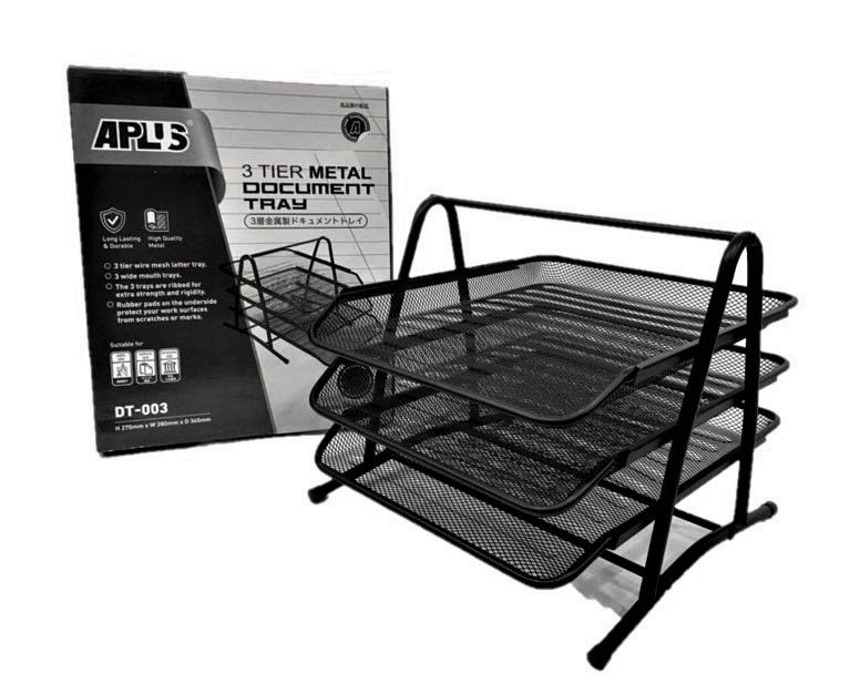 3 LAYER DOCUMENT TRAY - METAL