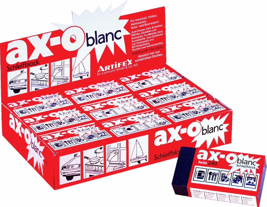 AX-O-Blanc Universal Abrasive Blocks