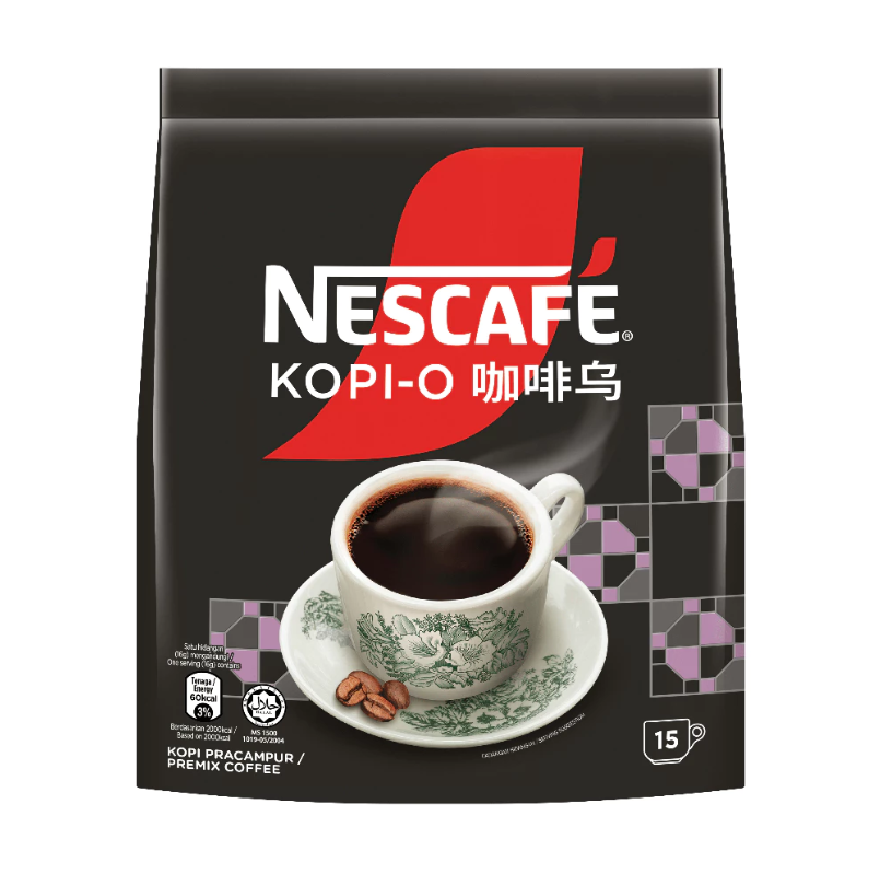 NESCAFE KOPI O COFFEE MIX (15 STICKS) AROMATIC & RICH COFFEE