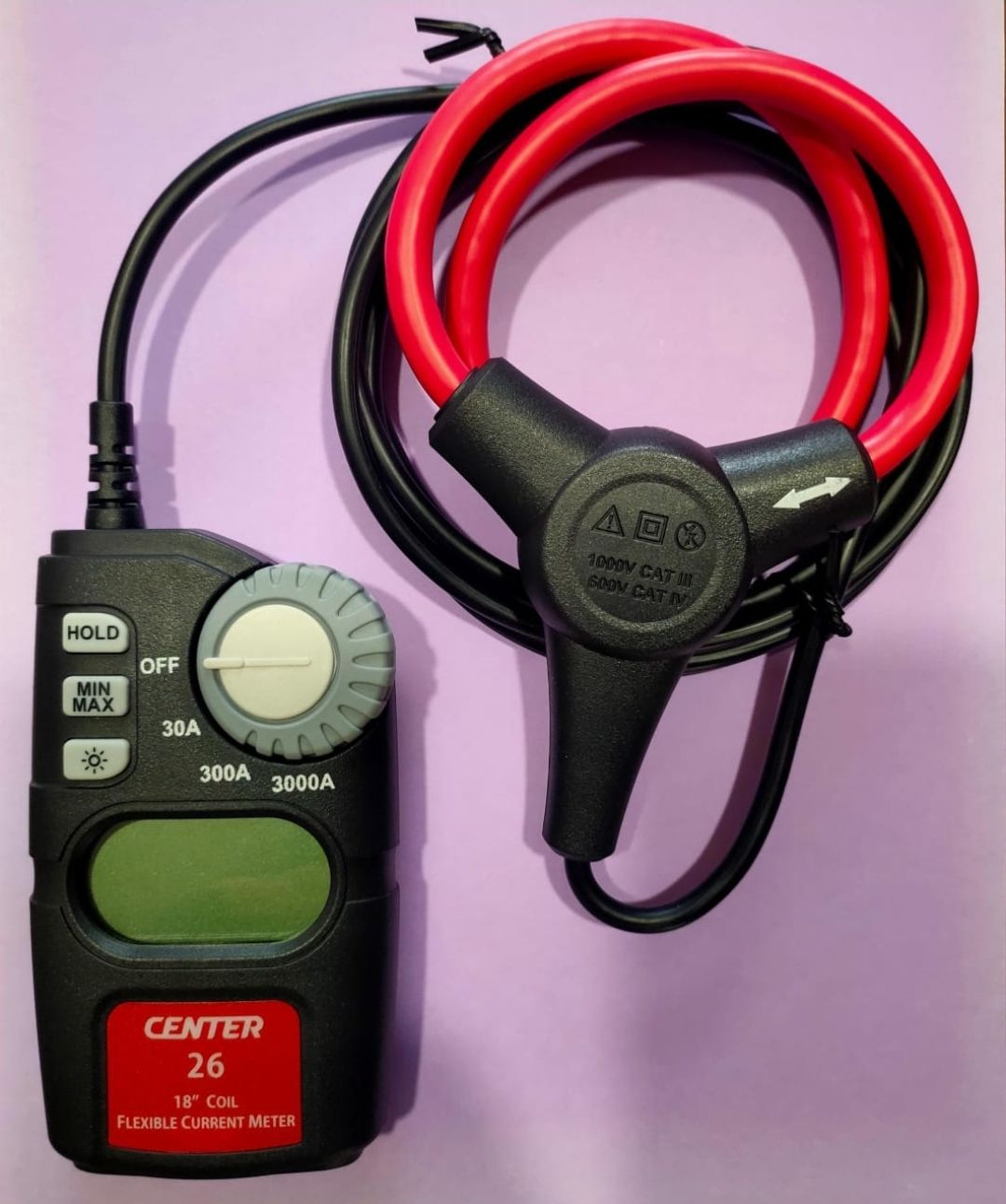 Clamp Big Loop On Ammeter AC200A