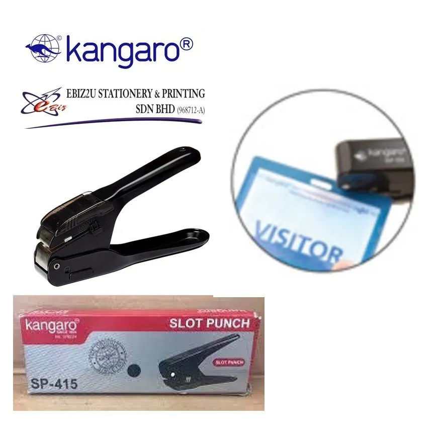 Kangaro SP-415 Slot Punch (ID Card Puncher, Card Puncher, Hole Puncher, PVC Card Punch, Card Punch)