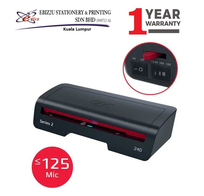GBC 240 Home Office A4 Laminator, Heavy Duty Laminator , Laminator Machine, mesin laminate
