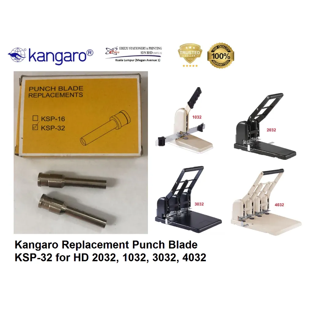 Kangaro Replacement Punch Pins for HD2032 Blade KSP-32