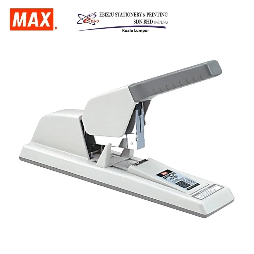 MAX HEAVY DUTY FLAT CLINCH STAPLER HD-12F (150 sheets) alat pengokot, kawat, stapler paper