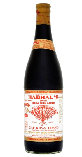 Habhal's Cap Kipas Udang Sweet Soya Bean Sauce (645ml)
