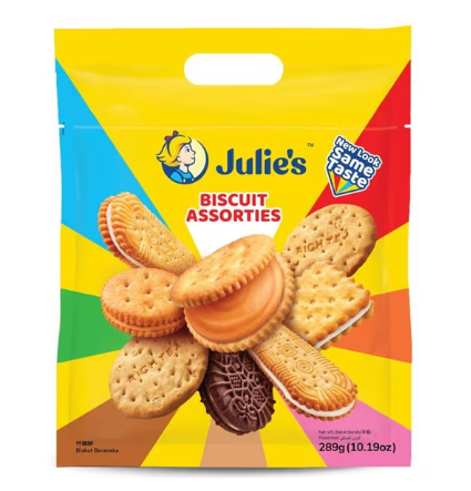 JULIES ASSORTED BISCUITS 289G