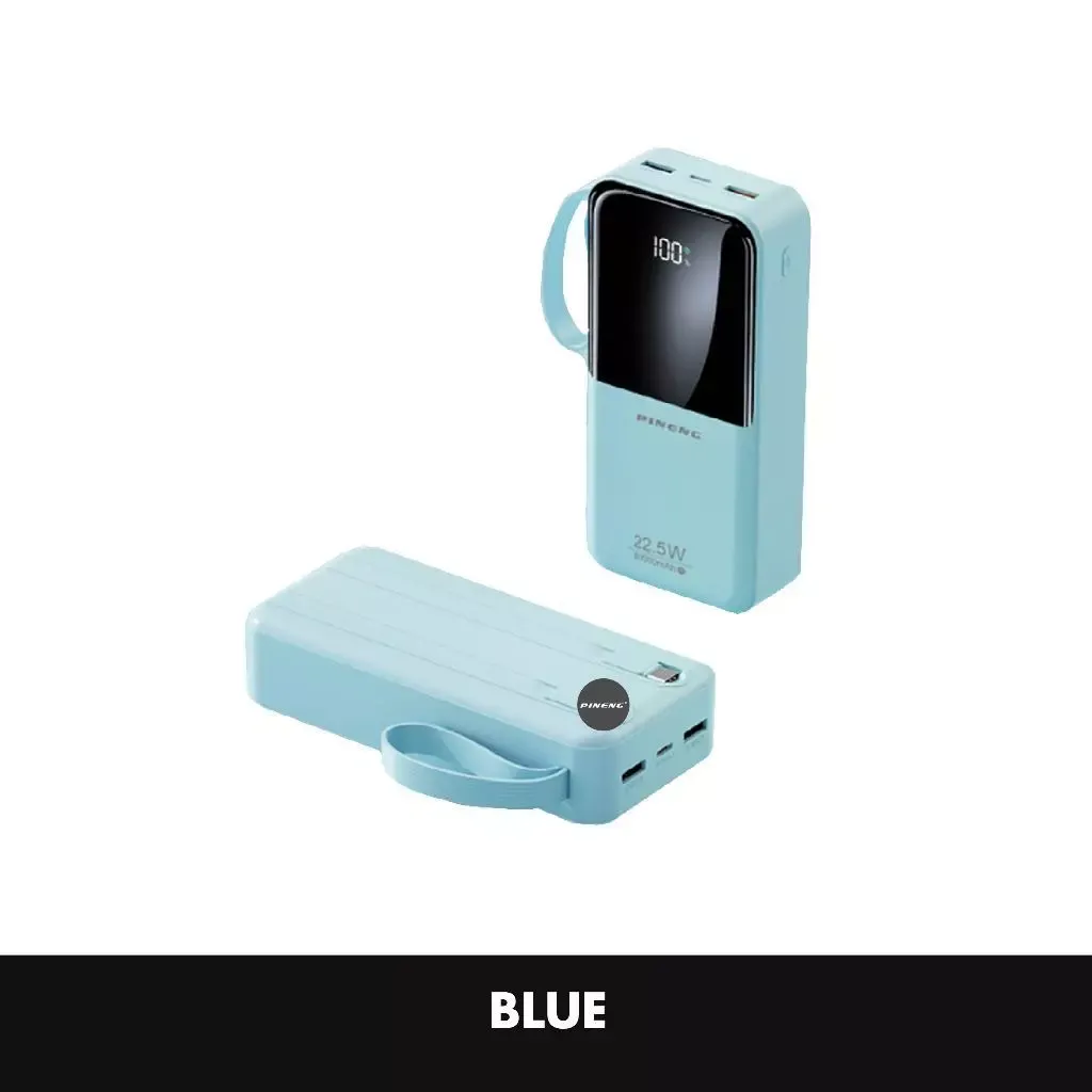 Pineng PN-799PD 22.5W Fast Charge w/ Built-in Cables 30000mAh PN799 Pineng Powerbank