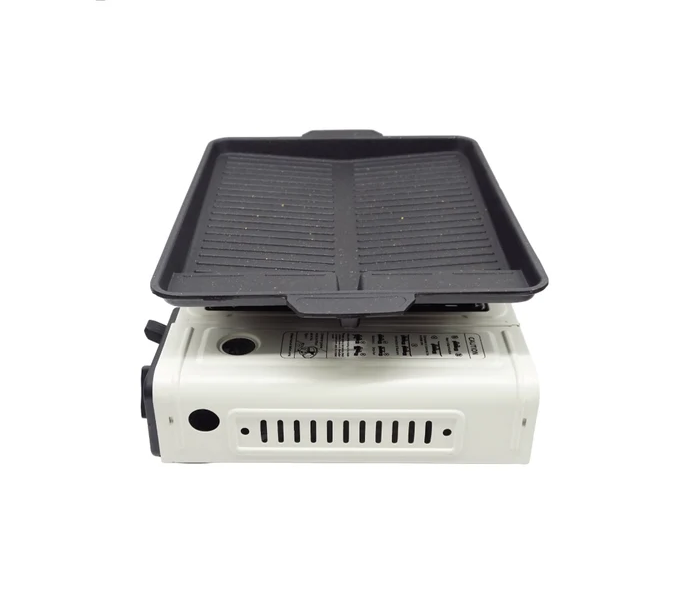 PORTABLE GAS STOVE WITH PLATE