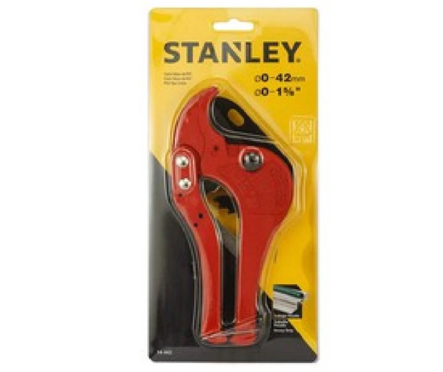 STANLEY 14-442-22 PVC PIPE CUTTER MAX CUTTING DIAMETER 42MM