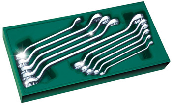 SATA 10PC DOUBLE BOX END WRENCH SET 09905 (METRIC)