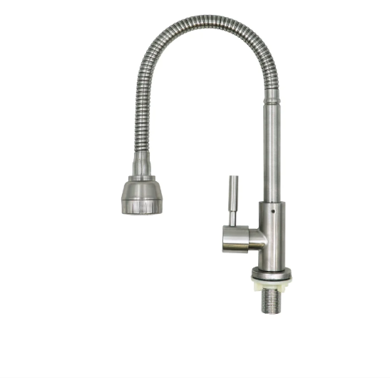 STAINLESS STEEL PILLAR SINK TAP
