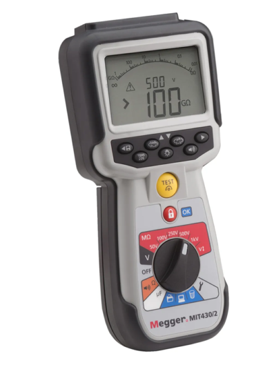 MEGGER 430/2 SERIES CAT IV INSULATION TESTERS WITH BLUETOOTH