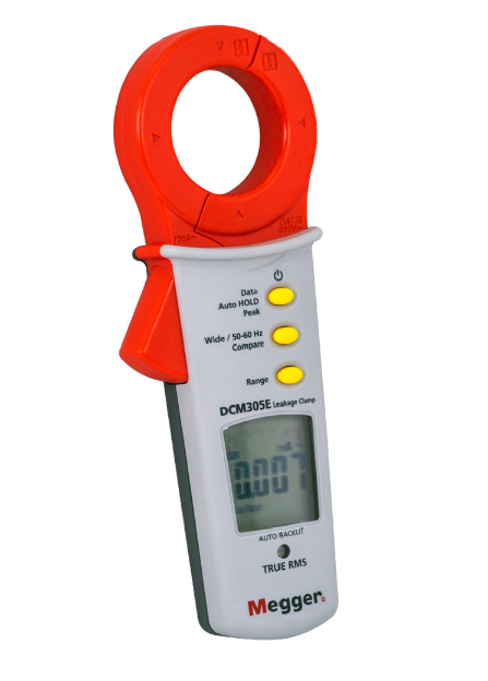 MEGGER DCM305E EARTH LEAKAGE CLAMPMETER