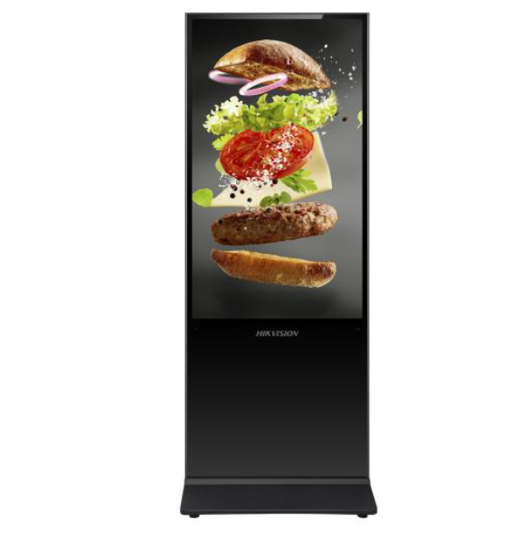HIKVISION FLOOR STANDING SERIES SMART 4K DIGITAL SIGNAGE 55" (DS-D6055UL-B/S)