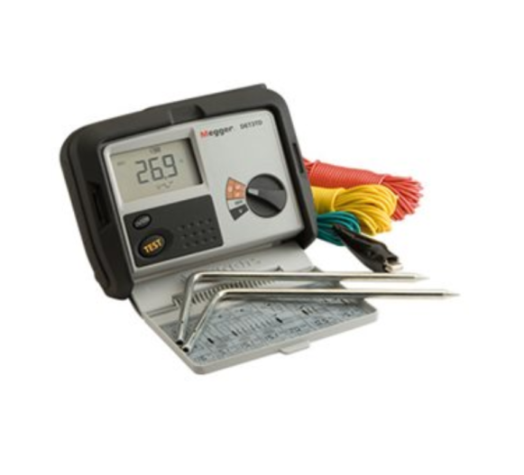 MEGGER DET3TD EARTH ELECTRODE RESISTANCE TESTER