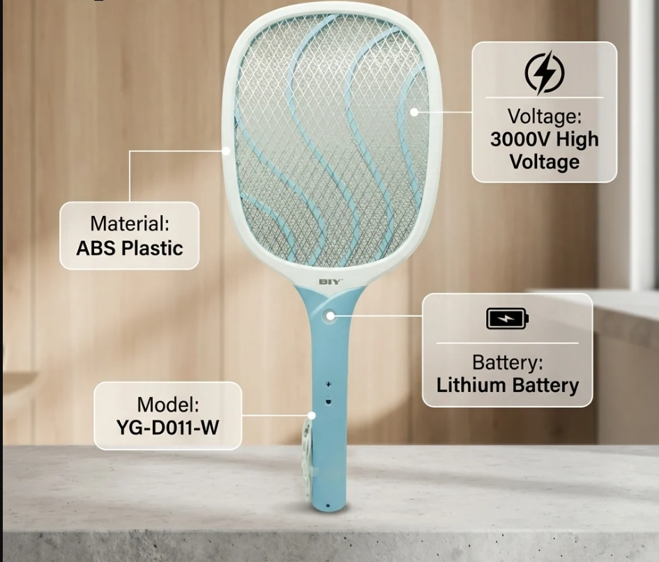 ELECTRIC SWATTER YG-D011-W (2/PCS)