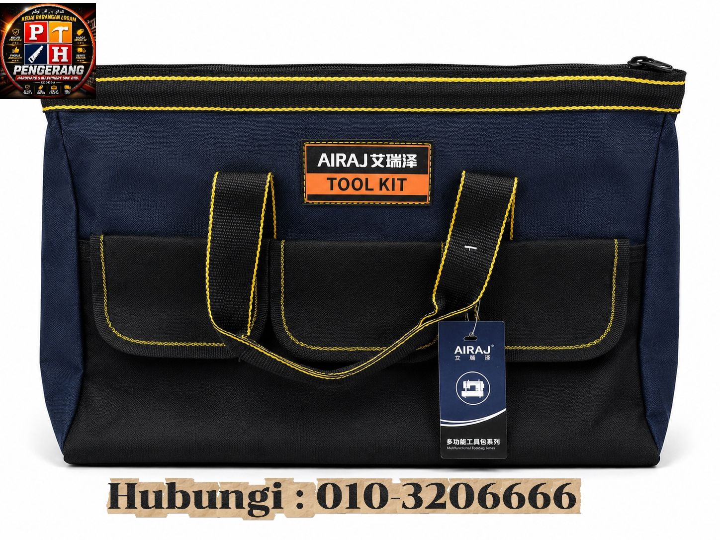 CANVAS TOOL BAG THICKENED FOOT MAT TOOL BAG WATER - REPELLENT THICKENED OXFORD CLOTH TOOL BAG