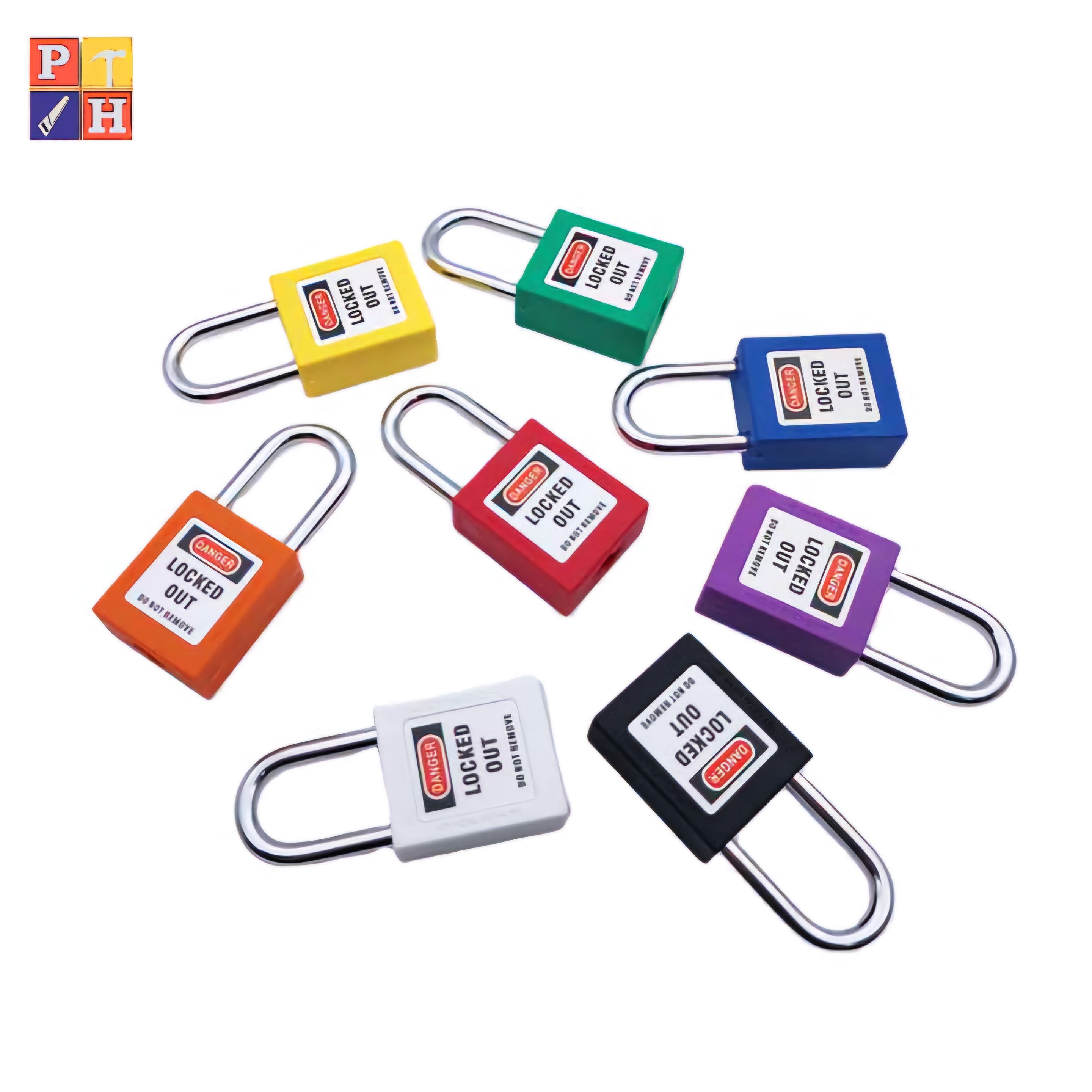 INDUSTRIAL SAFETY LOCK LOCKOUT PADLOCK ( STEEL )