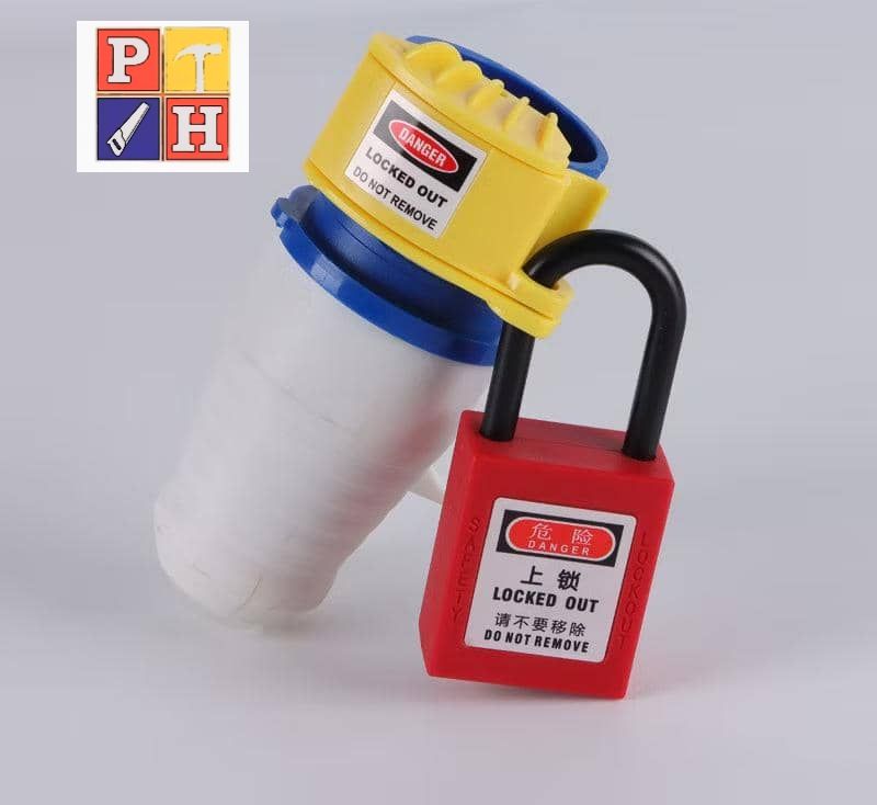 [ Ready Stock, Ship Out In 2 Day ] Safety Industrial Waterproof Plug Lockout / Electrical Plug Lockout Safety Product