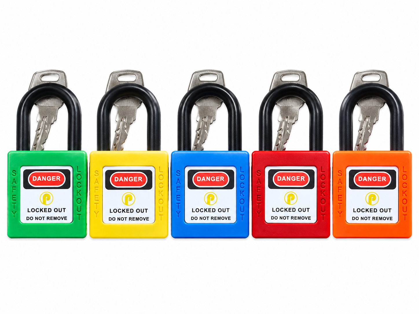INDUSTRIAL SAFETY LOCK LOCKOUT PADLOCK ( NYLON )